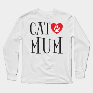 Cat Mum Long Sleeve T-Shirt